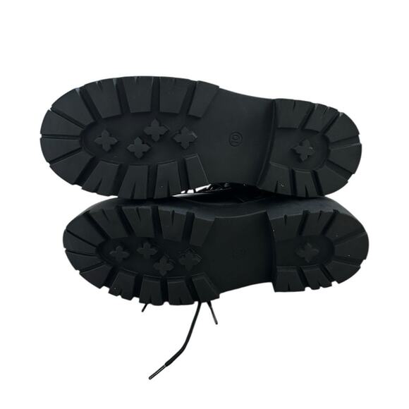 Wild Fable Womens Logan Lug Combat Boots with Memory Foam Insole Black NWT - Picture 7 of 7